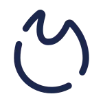 Fire Minimalistic SVG Icon